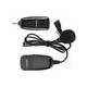 Micrófono ZANSONG V30 inalámbrico con Clip de Corbata UHF Profesional con Receptor