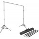 Portafondos LimoStudio AGG3010 con 4 pinzas y 2 bolsas p/arena