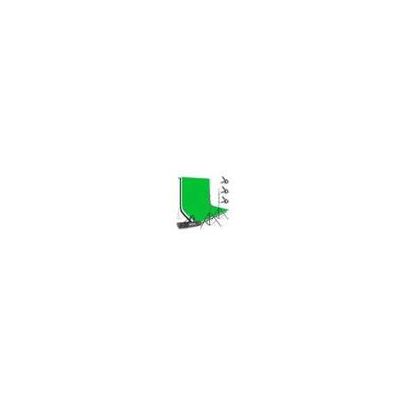 Soporte Estudio Neewer 1.8X2.8 Mts. con fondo Negro Bco y Verde
