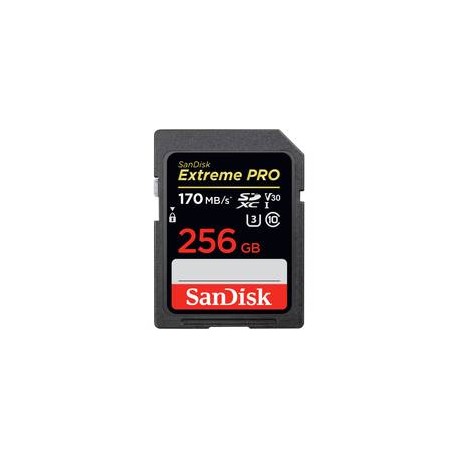 Tarjeta SanDisk Extreme PRO SDXC de 256GB 170MB/s