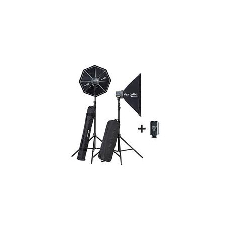 Kit Elinchrom D-Lite RX One/One Softbox to Go 20847.2,Kit Strobe Raya Alpha Digital 400Ws 2 Monolight,Kit Strobe Weifeng M-300 