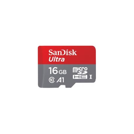 Tarjeta SanDisk Ultra microSDHC de 16GB 98MB/s