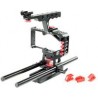 Soporte Jaula Camtree Hunt Cage para BMPCC (CH-MODC-BMPC),Convertidor de Audio para Blackmagic Design Camtree Hunt A-Box,Soport