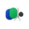 Kit Faithwinning Fondo Chromagreen 2x1.50mts con pedestal