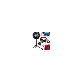 Kit Micrófono Condensador Blue Snowball ICE USB con audífonos y filtro antipop