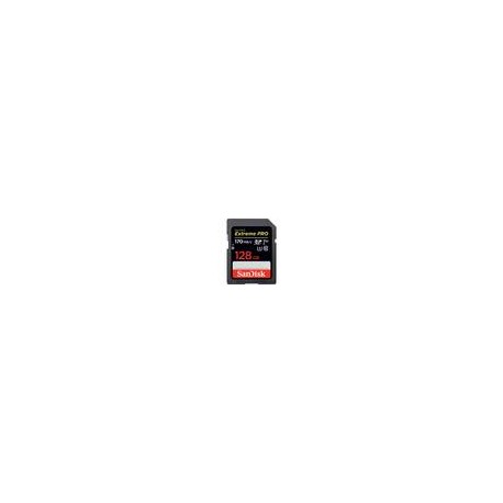 Tarjeta SanDisk Extreme PRO SDXC de 128GB 170MB/s