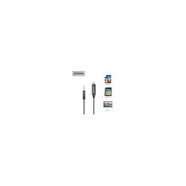 Cable Convertidor Boya BY-K2 3.5mm TRS (male) a Tipo-C  (male)