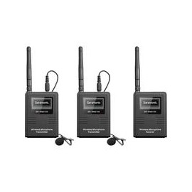 Micrófono Lavalier Dual Saramonic SR-WM2100,Micrófono Lavalier Dual Saramonic Blink500 PRO B2 Omni System Inalámbrico,Micrófono