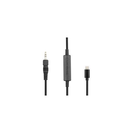 Cable Convertidor Saramonic LC-C35 3.5mm a Lightning para iOS