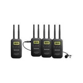 Kit Tres Lavalier inalámbricos Saramonic VmicLink5,Micrófono Lavalier Inalámbrico Saramonic UwMic9 Kit 1 TX9+RX9,Micrófono Lava
