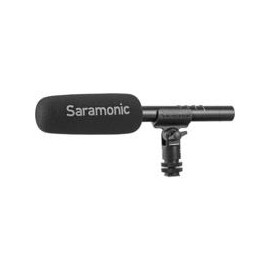 Micrófono Shotgun Saramonic SR-TM1,Micrófono Shotgun con Grabador Saramonic Vmic Recorder,Micrófono Shotgun Saramonic Vmic,Micr