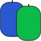 Panel de Fondo Neewer Chromakey Verde/Azul 2x1.50mts