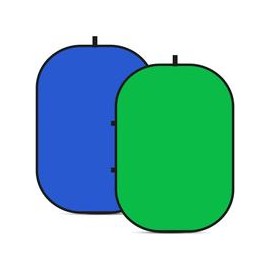 Panel de Fondo Neewer Chromakey Verde/Azul 2x1.50mts
