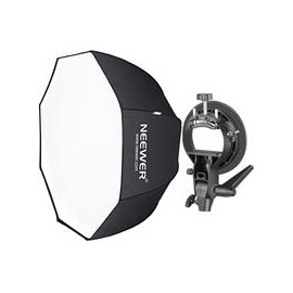 Softbox Octagonal Neewer 80 Centímetros con Soporte de Brazo Tipo S