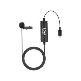 Micrófono Lavalier Boya BY-DM1 para Iphone, Ipad etc
