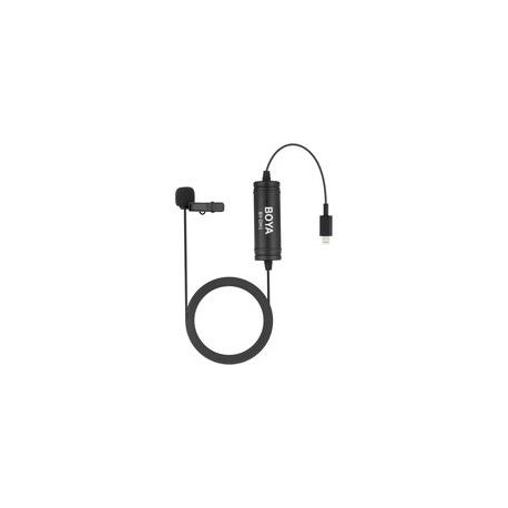 Micrófono Lavalier Boya BY-DM1 para Iphone, Ipad etc