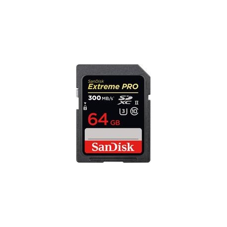 Tarjeta SanDisk Extreme PRO SDXC de 64GB 300MB/s