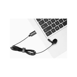 Micrófono Lavalier Saramonic SR-ULM10 USB para Computadora