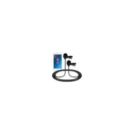 Micrófono Lavalier Dual VidPro XM-DLS para Smartphone