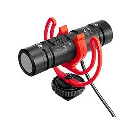 Micrófono Shotgun Boya BY-MM1 PRO  para cámaras y para Smartphones