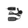 Micrófono ZANSONG V30 inalámbrico con Clip de Corbata UHF Profesional con Receptor