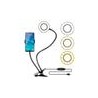 Soporte con lámpara para Celular Ring Fill Light con Pinza