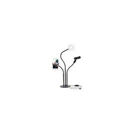 Soporte con lámpara, para Celular y micrófono Top ZJ312