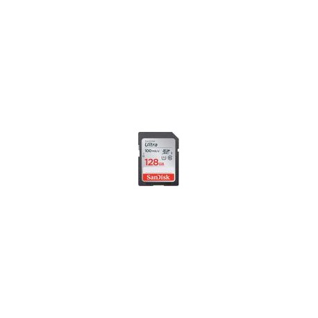 Tarjeta Sandisk Ultra SDXC de 128GB 80MB/s