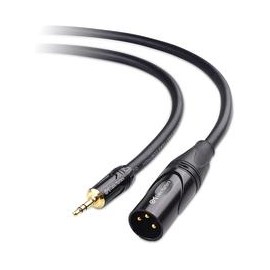 Cable XLR Macho a Mini Plug Macho 3m