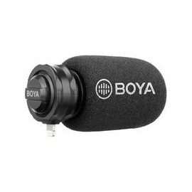 Micrófono Shotgun Boya BY-DM200 Lightning para iOS