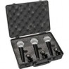 Kit de 3 Micrófonos de Mano Samson R21