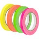 Kit de 4 Cintas Impact Neon Spike 0.5"x20yds (Verde, Rosa, Amarillo y Naranja)