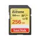 Tarjeta SanDisk Extreme SDXC de 256GB 150MB/s