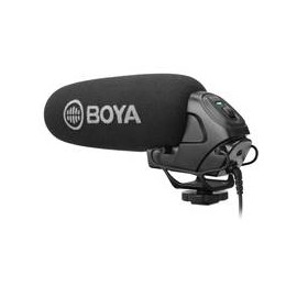 Micrófono Shotgun Boya BY-BM3030 para Cámara