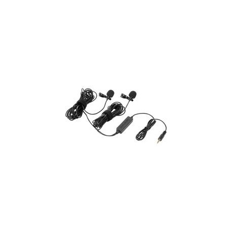 Micrófono Lavalier Dual Saramonic LavMicro 2M