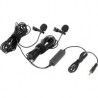 Micrófono Lavalier Dual Saramonic LavMicro 2M