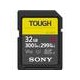Tarjeta Sony SF-G TOUGH Series SDXC de 32GB R:300MB/s W:299MB/s