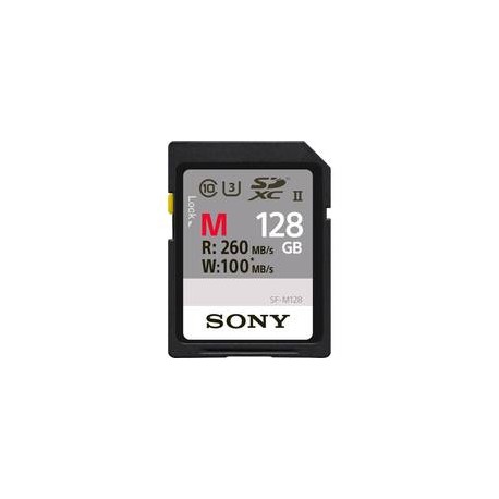 Tarjeta Sony SF-M Series SDXC de 128GB R:260MB/s W:100MB/s