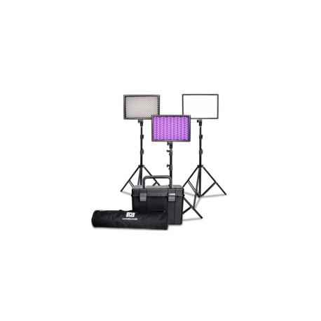 Kit de 3 Lámparas Mixkit (Luxpad 43, Mixpad 106, RGB 173)
