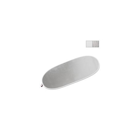 Rebotador Photoflex LiteDisc Oval Blanco y Plata de 104 x 188cm