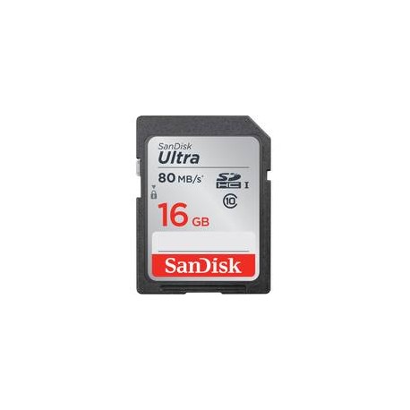 Tarjeta SanDisk Ultra SDHC de 16GB 48MB/s