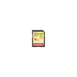 Tarjeta SanDisk Extreme PLUS SDHC de 16GB 90MB/s