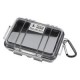 Estuche Pelican 1020 Micro Clear Black