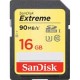 Tarjeta SanDisk Extreme SDHC de 16GB 90MB/s 600x