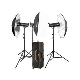 Kit de flash de estudio de 3 luces Godox SK400II-D