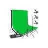 Soporte Estudio Neewer 1.8X2.8 Mts. con fondo Negro Bco y Verde