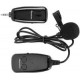 Micrófono ZANSONG V30 inalámbrico con Clip de Corbata UHF Profesional con Receptor