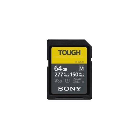 Tarjeta Sony SDXC 64GB SF-M Tough Series UHS-II R:277MB/s W:150 MB/s
