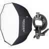Softbox Octagonal Neewer 80 Centímetros con Soporte de Brazo Tipo S