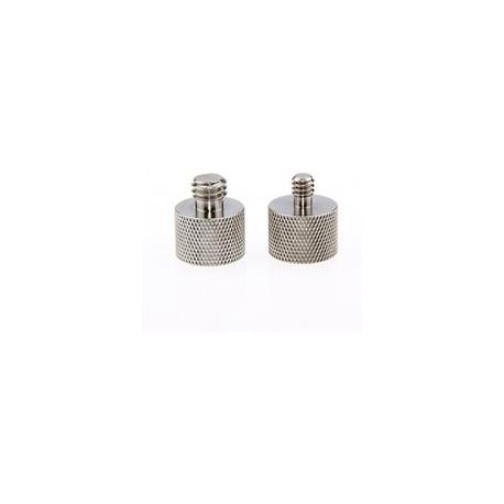 Adaptador de micro tornillo CAMVATE hembra de 1/4"-20 a 3/8"-16 macho